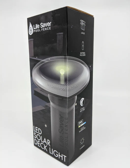 Ground Cap Solar Light (6 Lights per box)