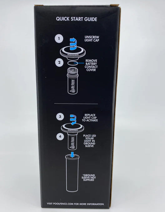 Ground Cap Solar Light (6 Lights per box)